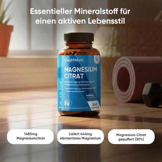 Magnesiumcitrat Kapseln