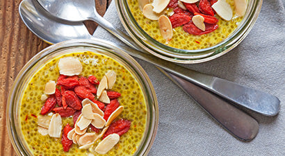 Ananas-Lucuma-Chia-Pudding