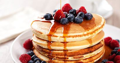 Glutenfreie Pfannkuchen mit Maca