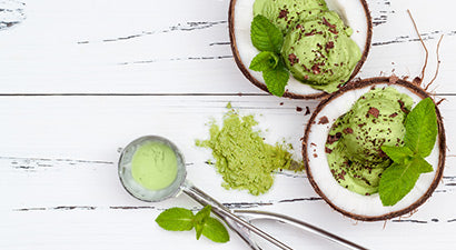Matcha Kokos Eis