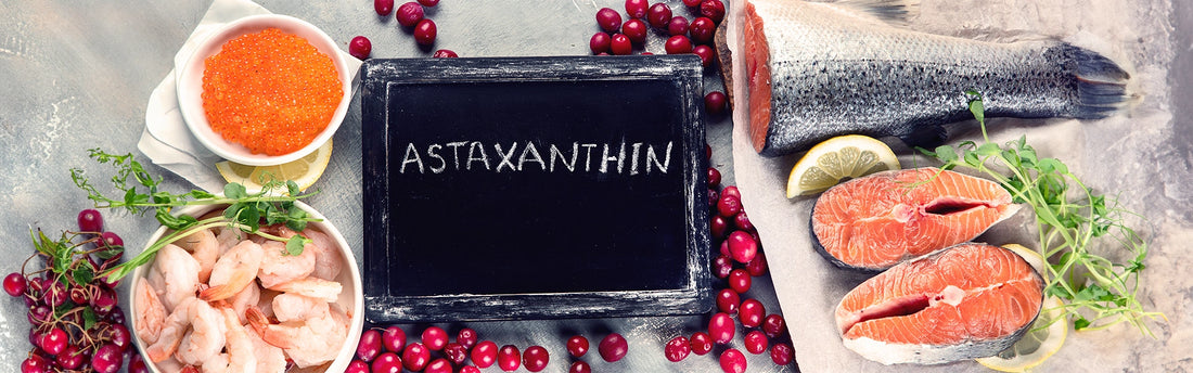 Astaxanthin Quellen und Extraktion aus Mikroalgen und Meeresfrüchten