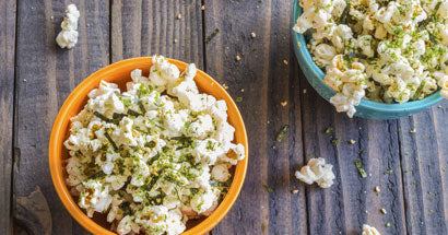 Spirulina-Popcorn