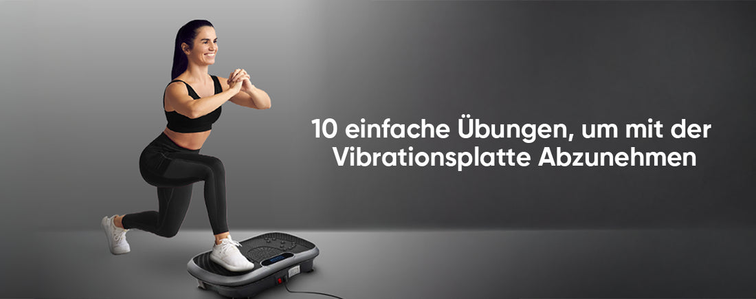 10 einfache Übungen mit der Vibrationsplatte