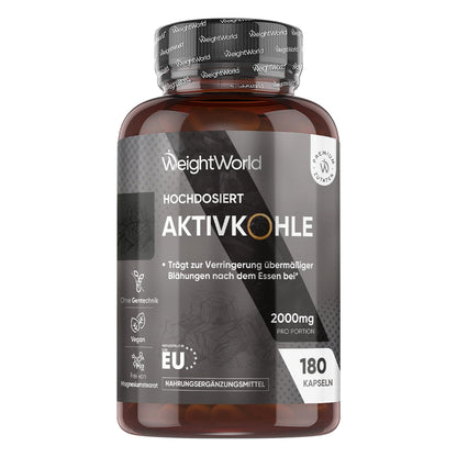 WeightWorld Hochdosiert Aktivkohle