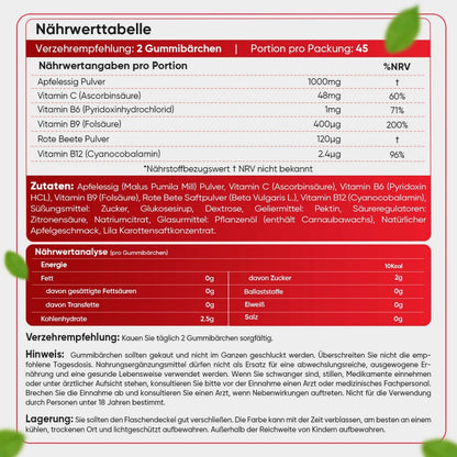 WeightWorld Apfelessig Gummibärchen Anwendung