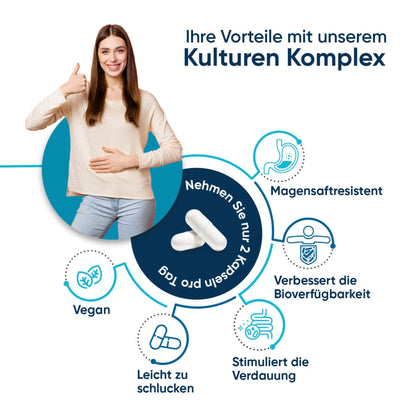WeightWorld Probiotika Kulturen Komplex Kapseln Anwendung