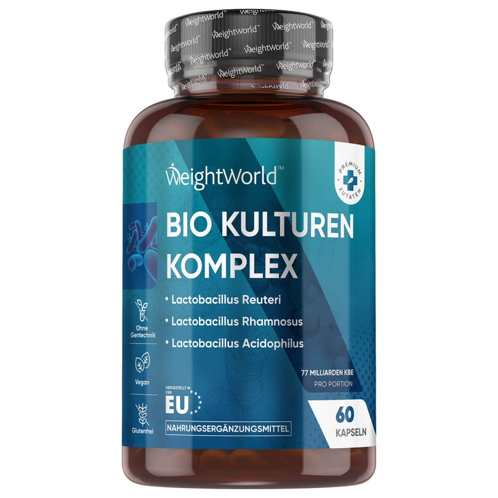 WeightWorld Probiotika Kulturen Komplex Kapseln