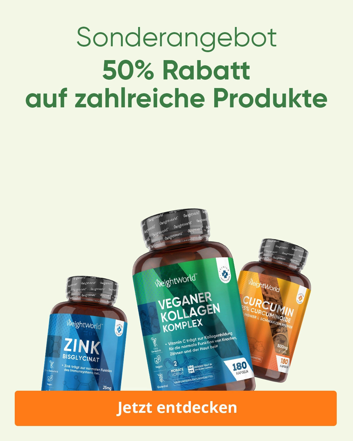 Collection mobile banner