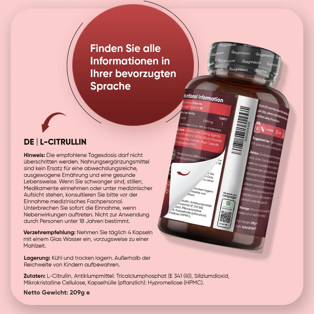L-Citrullin Kapseln