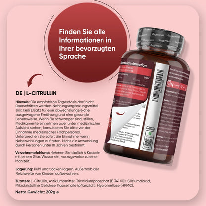 L-Citrullin Kapseln
