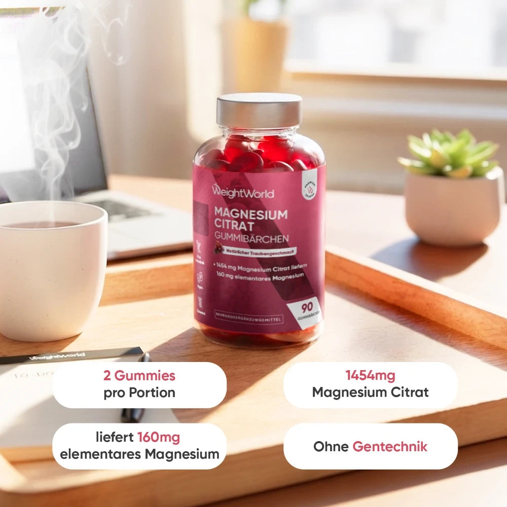 Magnesiumcitrat Gummibärchen