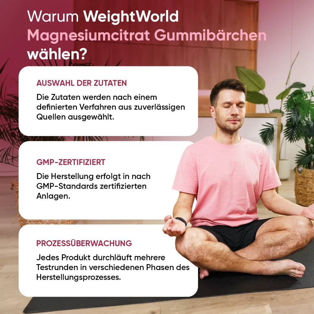 Magnesiumcitrat Gummibärchen