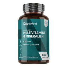 Multivitamine und Mineralien Tabletten