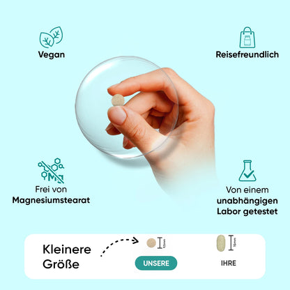 Multivitamine und Mineralien Tabletten