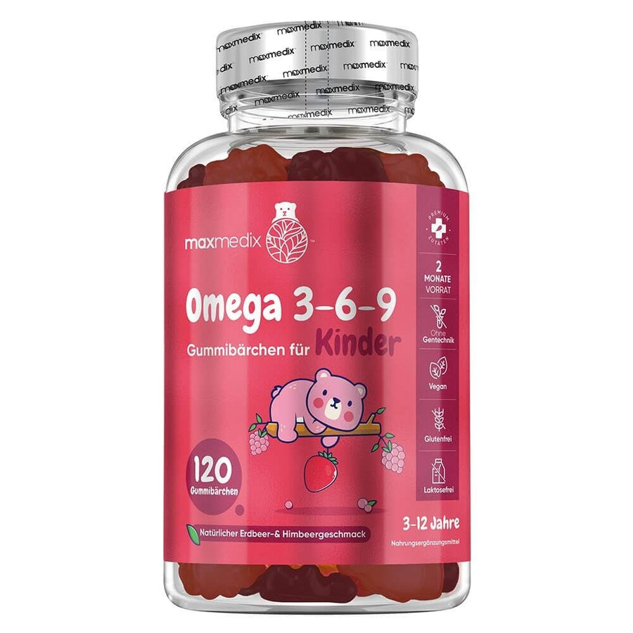 Omega 3 6 9 Gummibärchen für Kinder