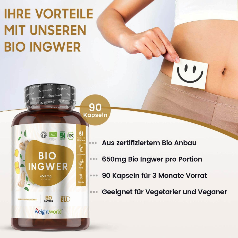 Ingwer-Kapseln Vorteile