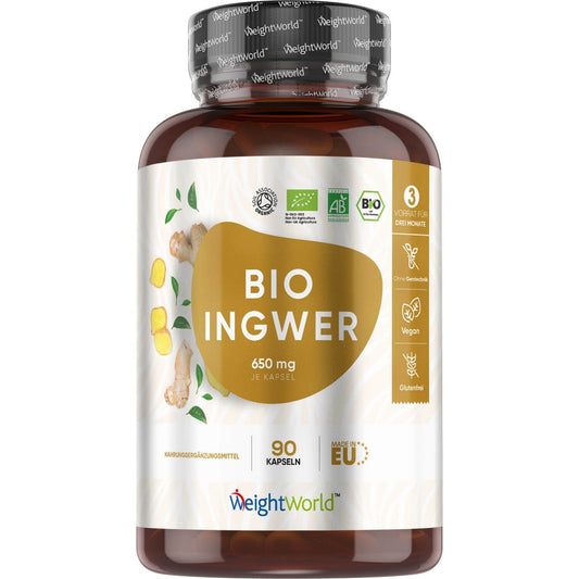 WeightWorld Bio Ingwer Kapseln