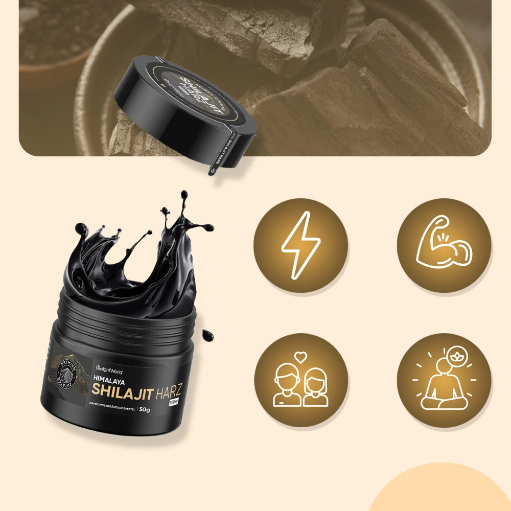Gesundheitsvorteile von Reines Himalayan Shilajit 50g