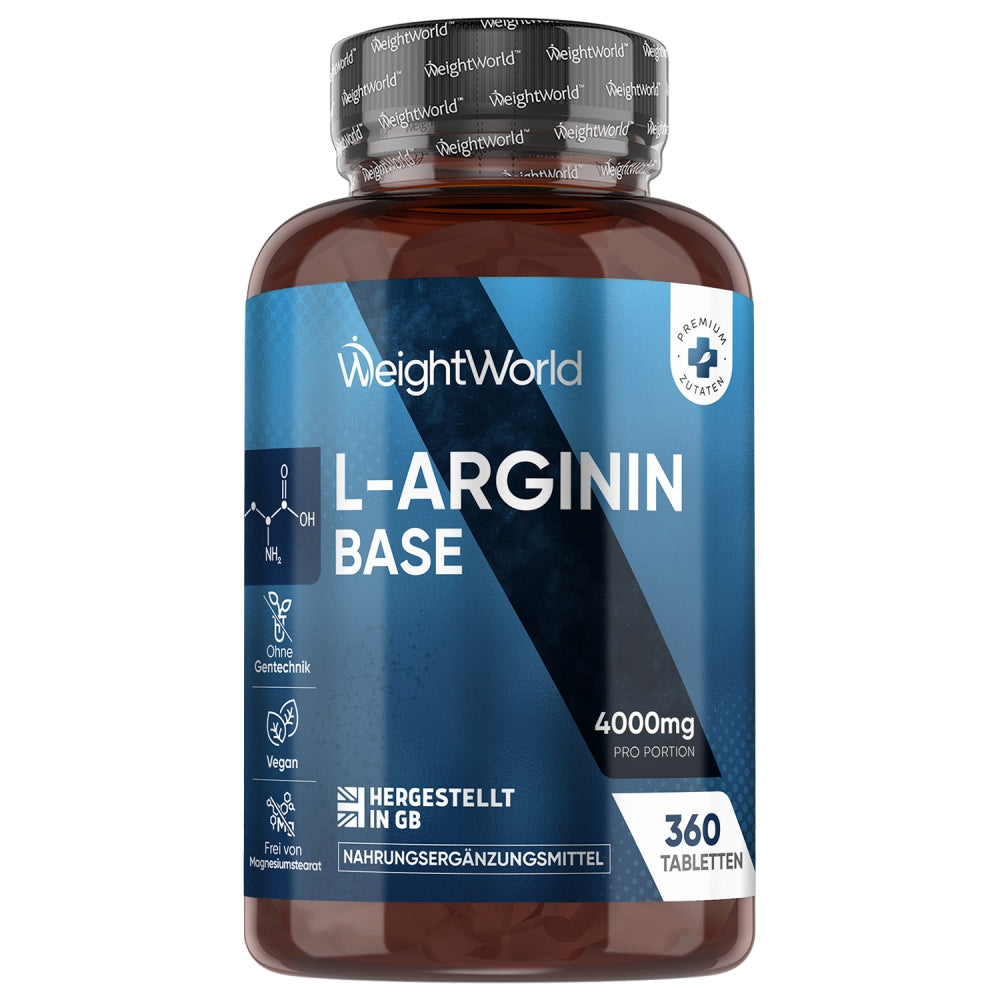 Weightworld's L-Arginin Tabletten