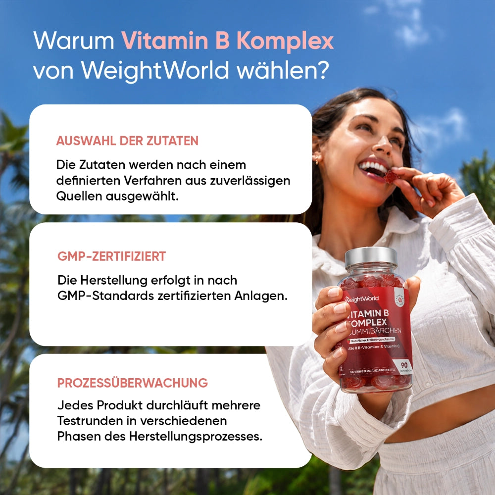 Vitamin B Komplex Gummibärchen