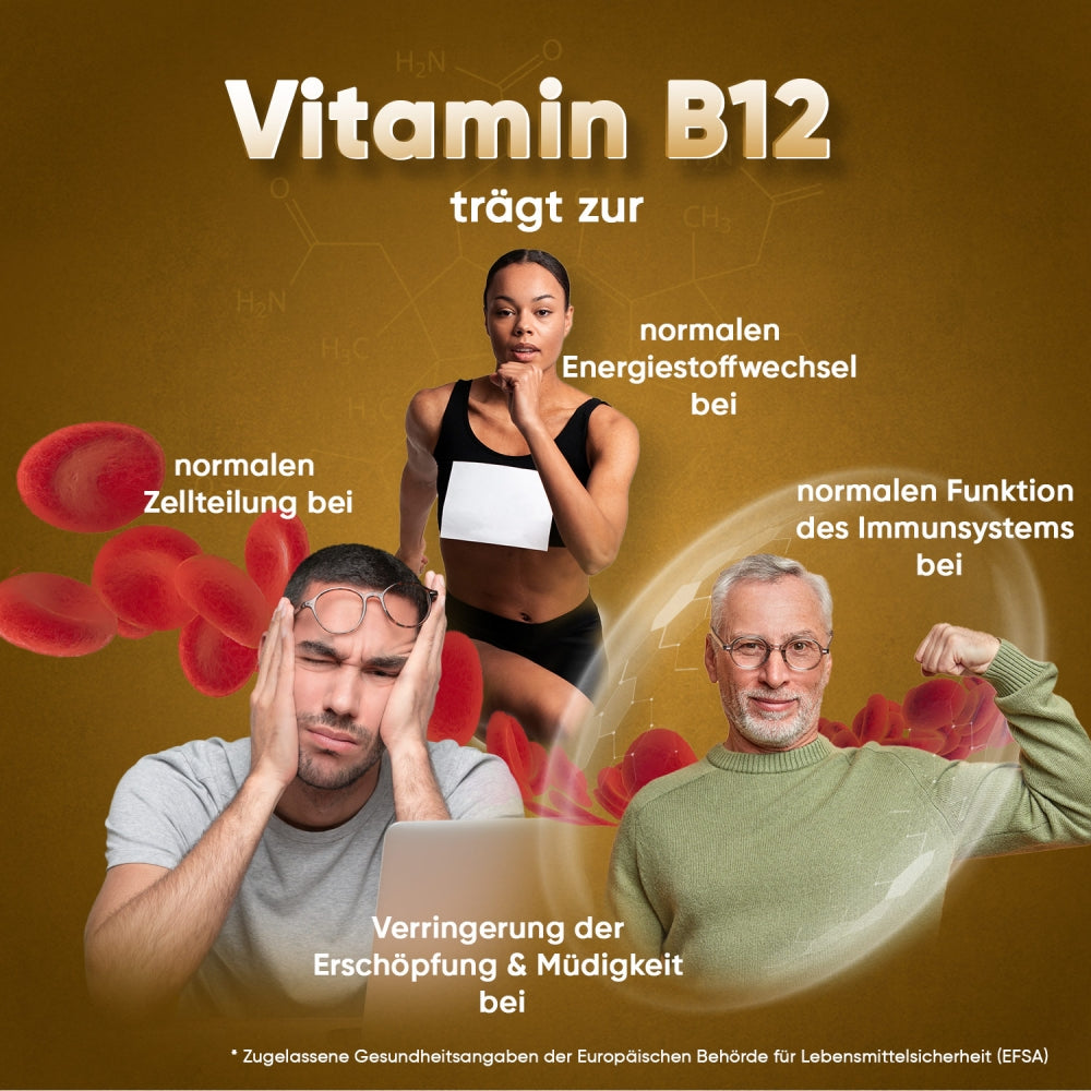 Gesundheitsvorteile von Vitamin B12 1000 μg Tabletten