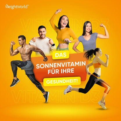 Vitamin D3-Tabletten für Ihr Wohlbefinden