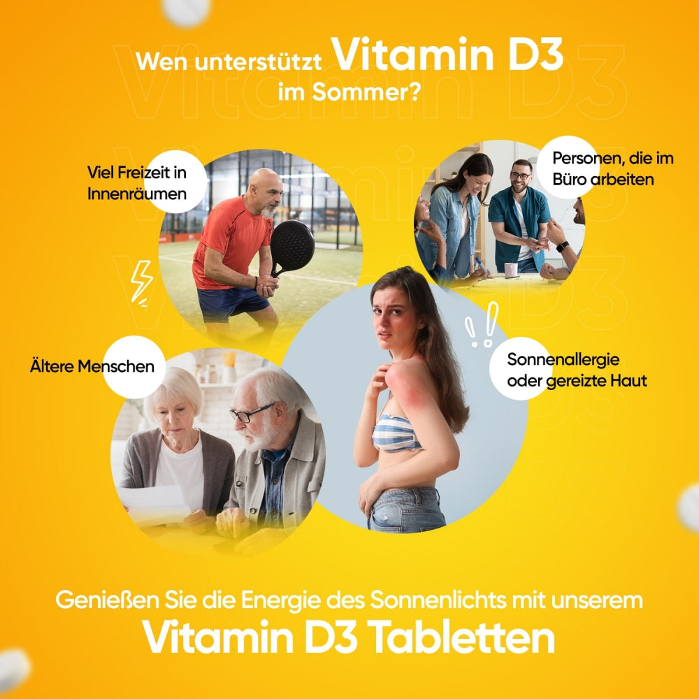 Für wen sind Vitamin-D3 Tabletten geeignet?