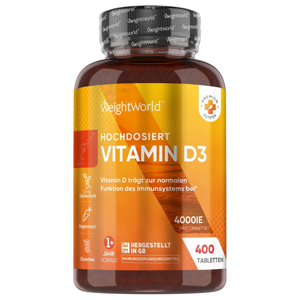 WeightWorld Vitamin D3 4000 IE Tabletten