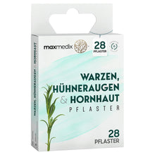 Warzen-, Hühneraugen- und Hornhautpflaster, Packung mit 28 Pflastern