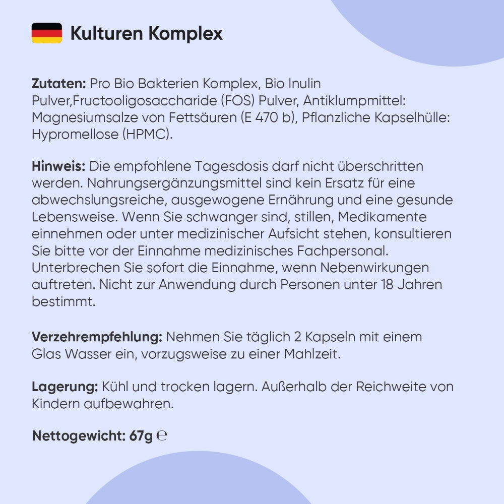 Kulturen Komplex Kapseln