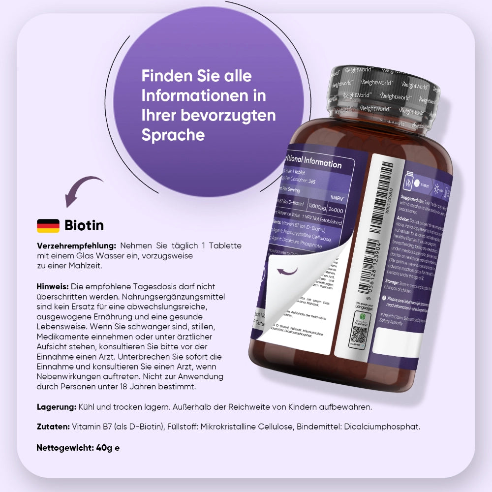 Biotin Tabletten