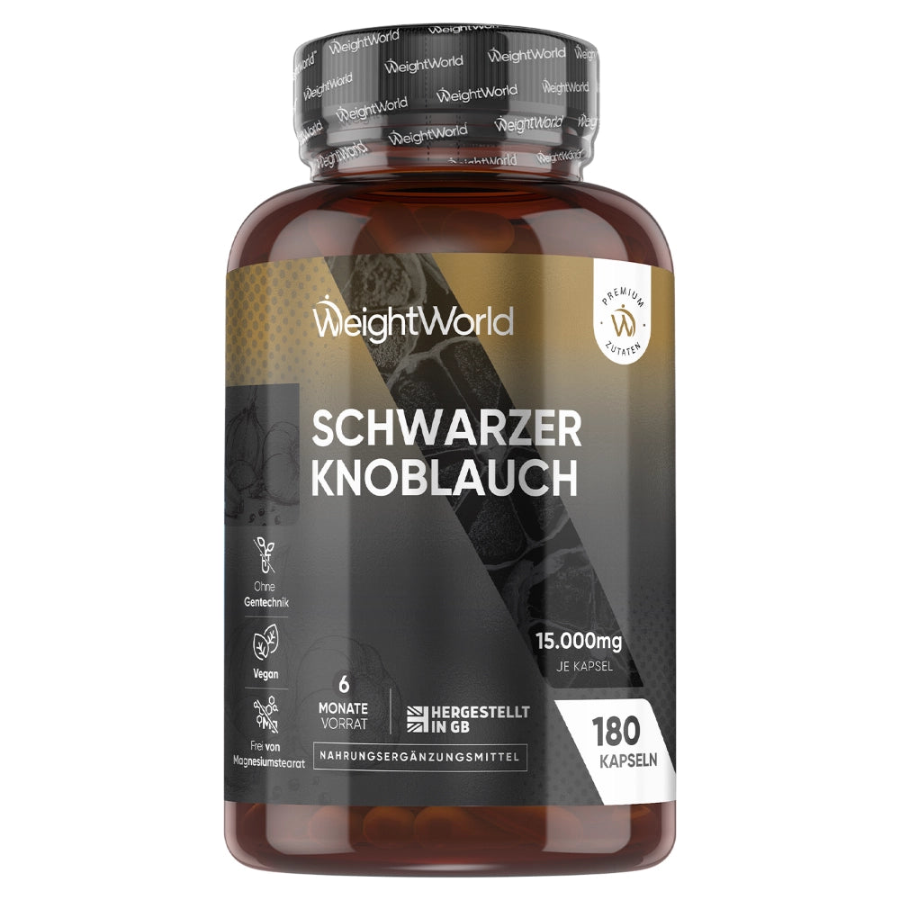 Schwarzer Knoblauch Extrakt Kapseln