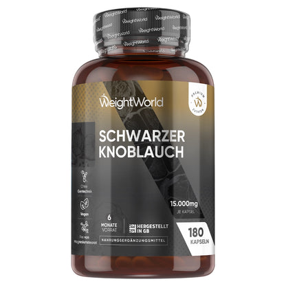 Schwarzer Knoblauch Extrakt Kapseln