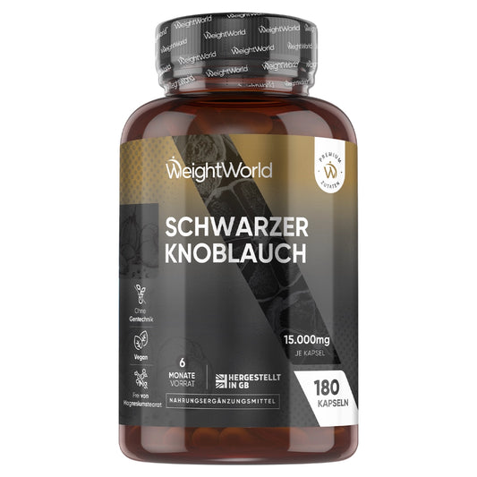 Schwarzer Knoblauch Extrakt Kapseln
