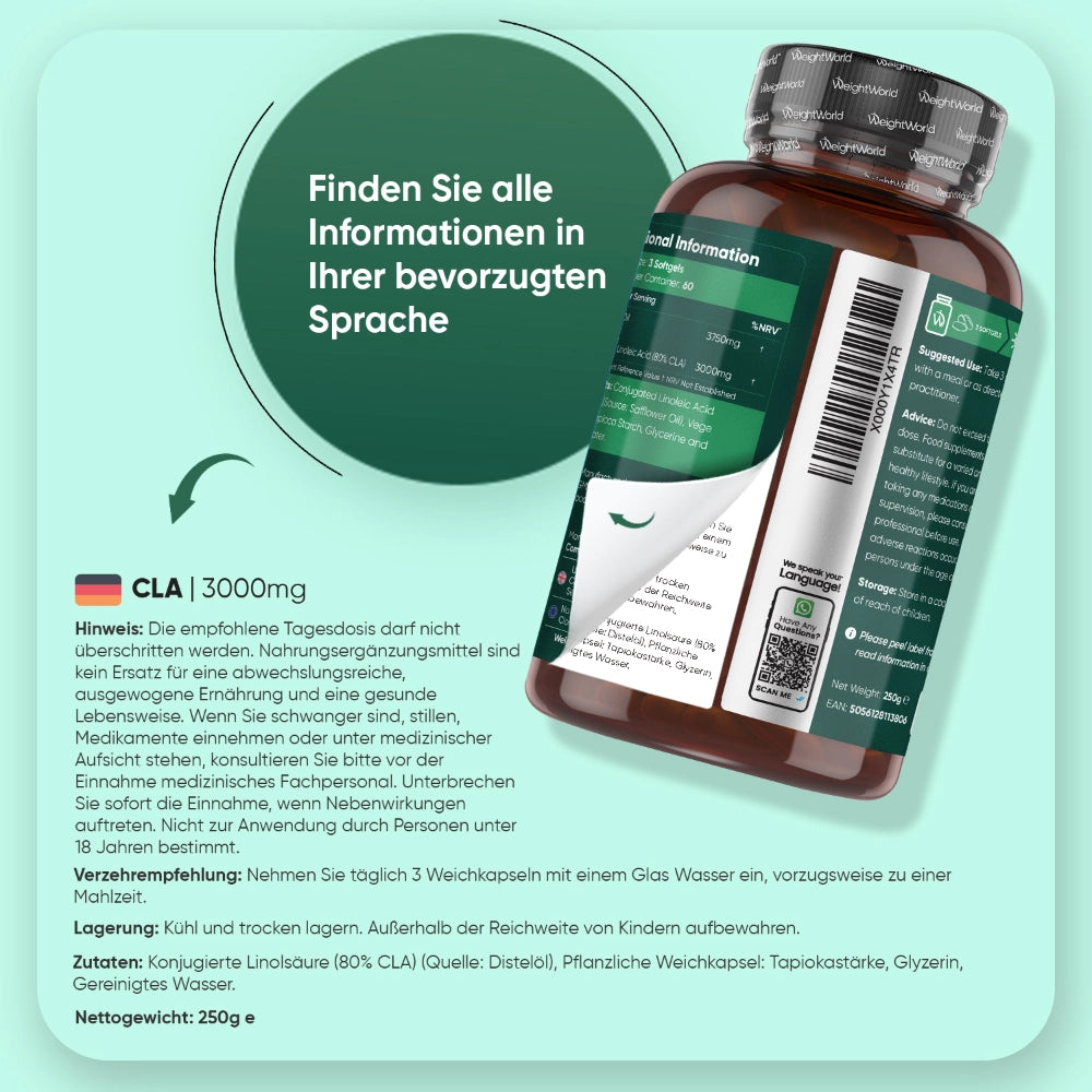 CLA Softgel Kapseln
