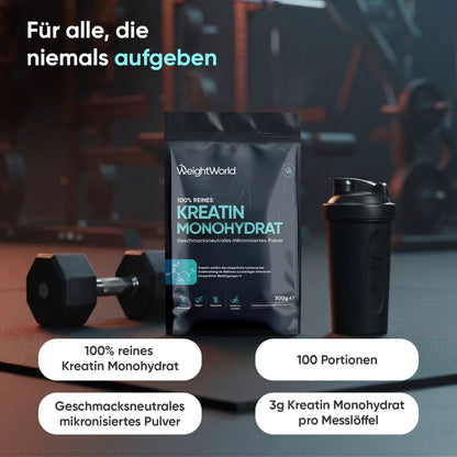 Kreatin Monohydrat Pulver