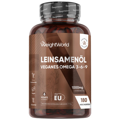 Leinsamenöl Softgel Kapseln