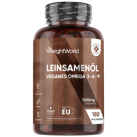 Leinsamenöl Softgel Kapseln