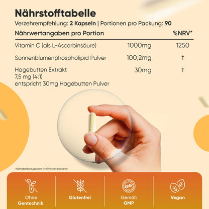 Liposomales Vitamin C Kapseln