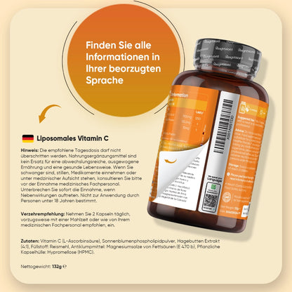 Liposomales Vitamin C Kapseln