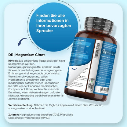 Magnesiumcitrat Kapseln