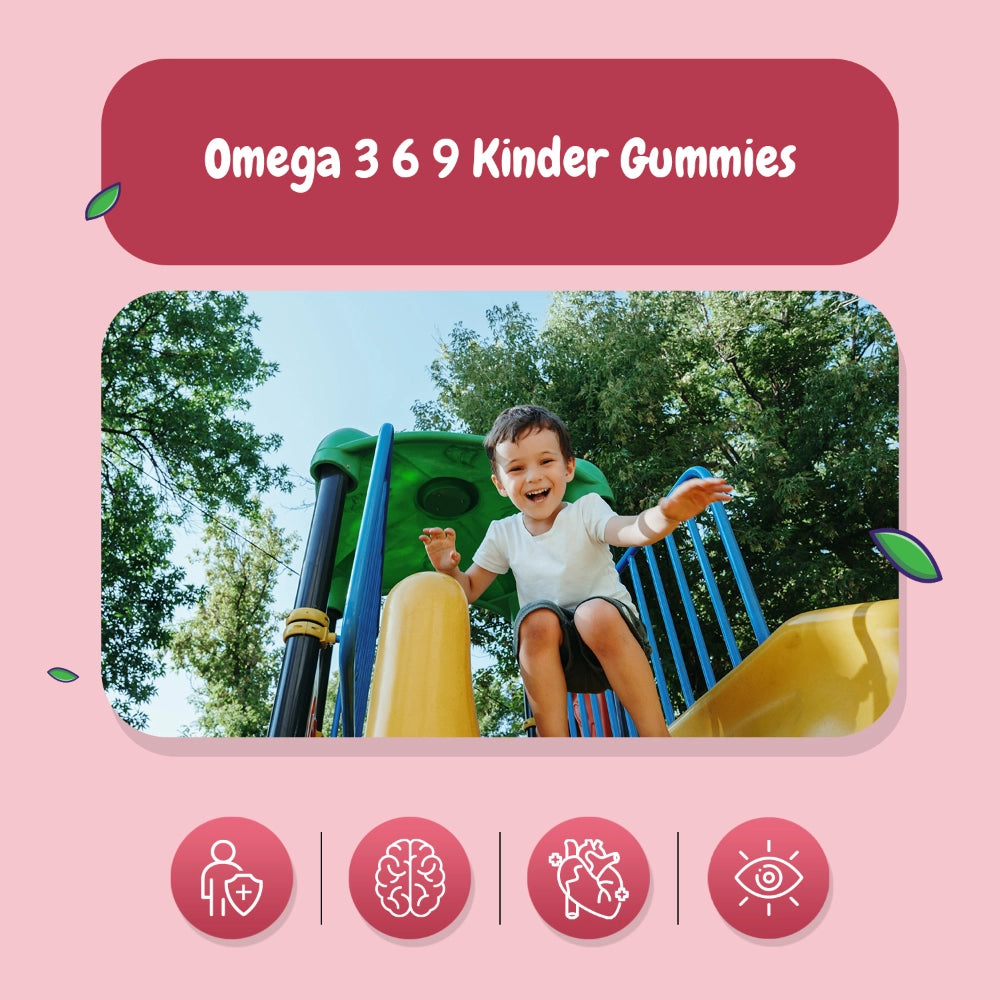 Omega 3 6 9 Gummibärchen für Kinder