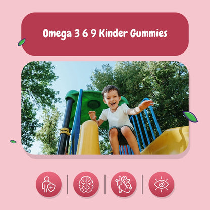 Omega 3 6 9 Gummibärchen für Kinder