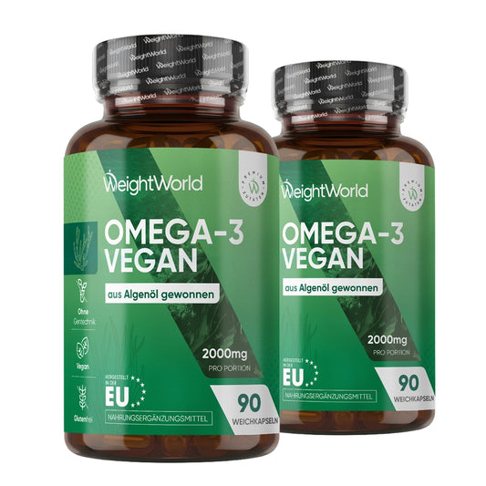 Vegane Omega-3 Kapseln 2er Pack