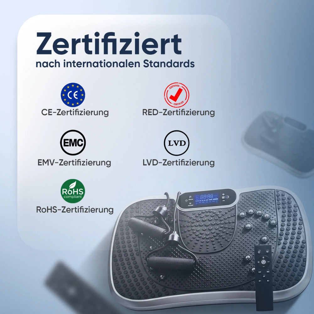 Vibrationsplatte 99 Stufen | Ganzkrpertraining | WeightWorld