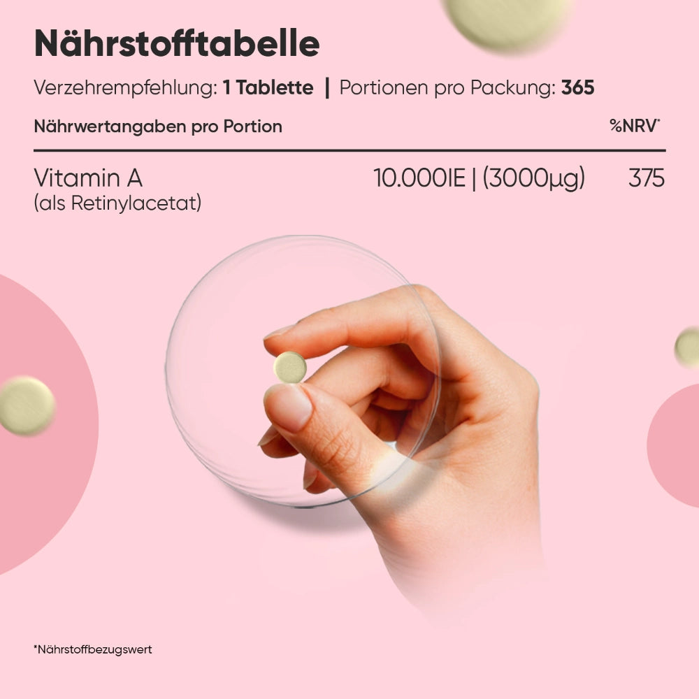 Vitamin A Tabletten