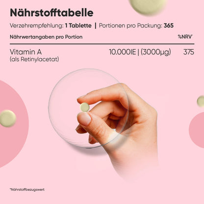 Vitamin A Tabletten