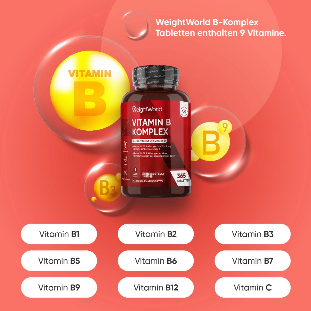 Vitamin B Komplex Tabletten