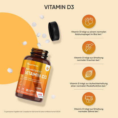 Vitamin D3 4000 IE Tabletten