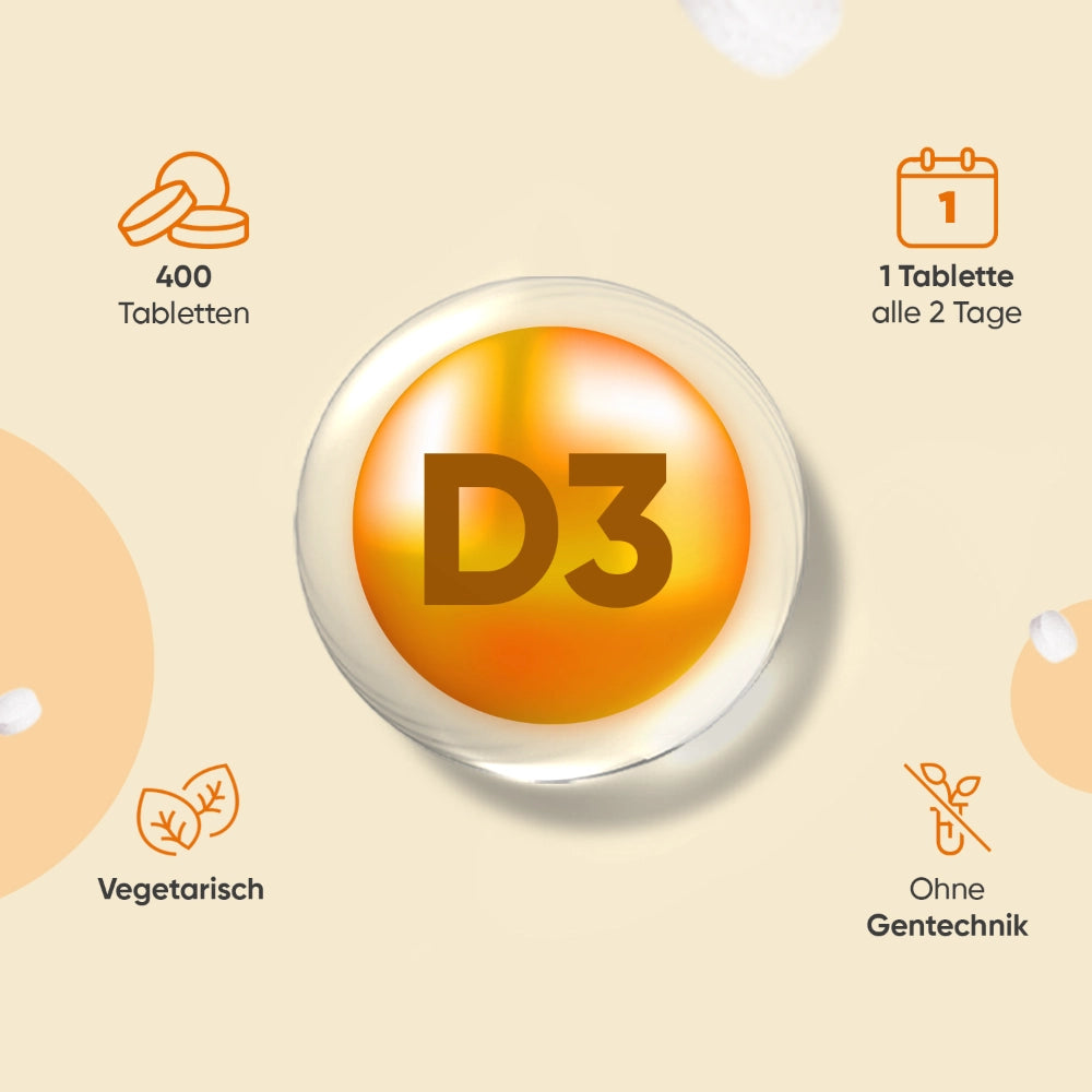 Vitamin D3 2000 IE 400 Tabletten
